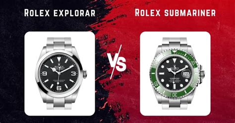 Explorer vs. Submariner: Charting Your Course with .